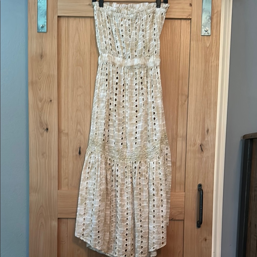 New Ramy Brook Nozila Strapless Cover-Up Dress | Size S - Picture 9 of 11